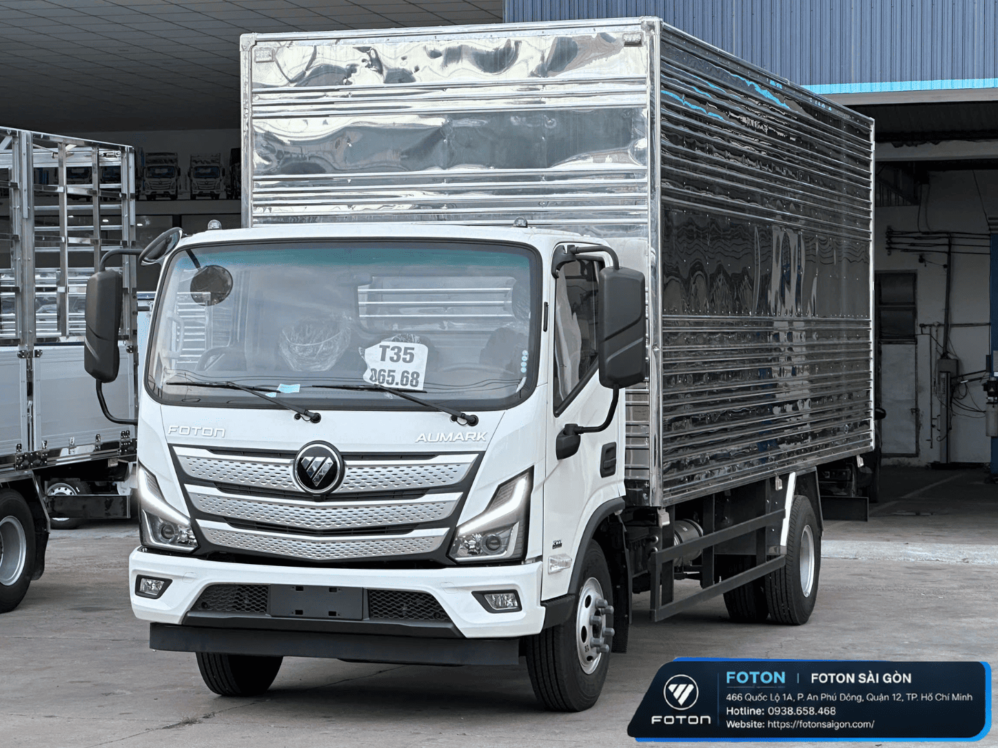 Xe tải Foton 7.6 Tấn - Thùng Dài 6m3